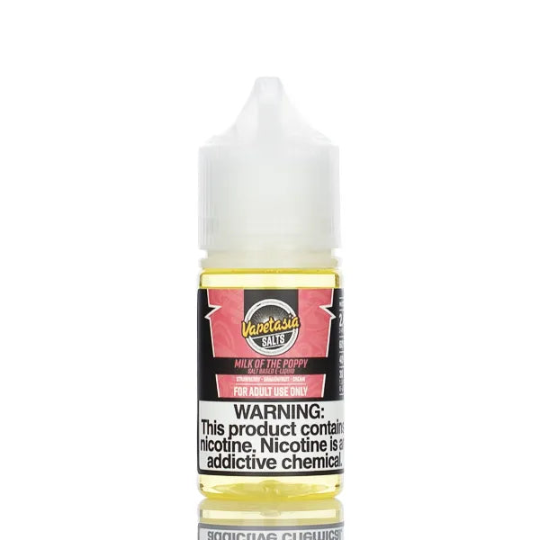 Vapetasia E-Juice Salts - Milk Of The Poppy - 30ml - Black Coral